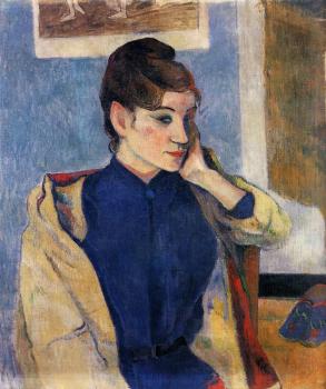 Paul Gauguin : Portrait of Madeline Bernard